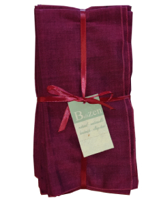 Cotton Napkin Maroon Set Of 4