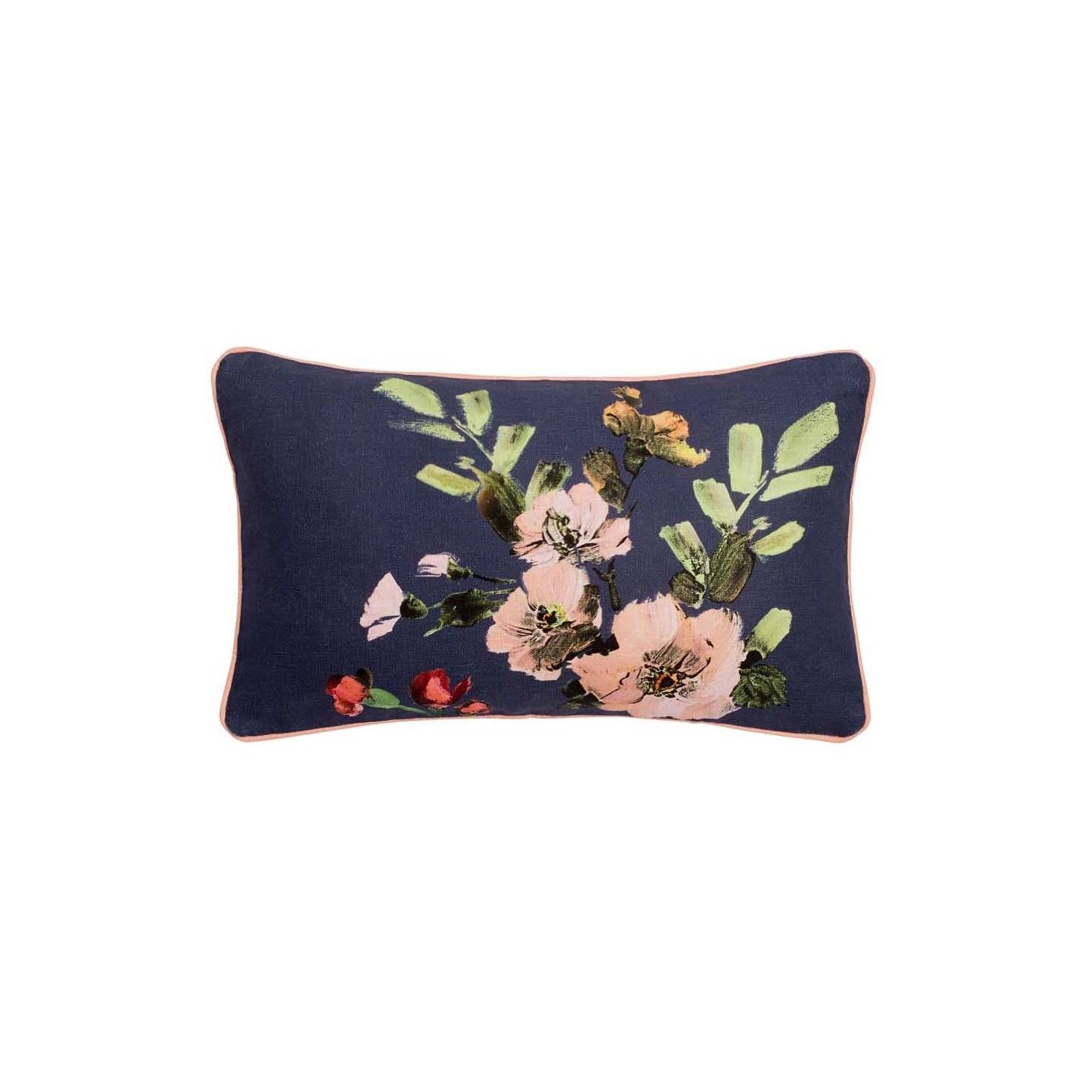 Hillsborough Floral Linen Cushion Cover