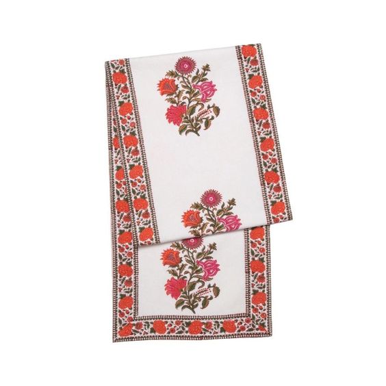 Orange Table Runner
