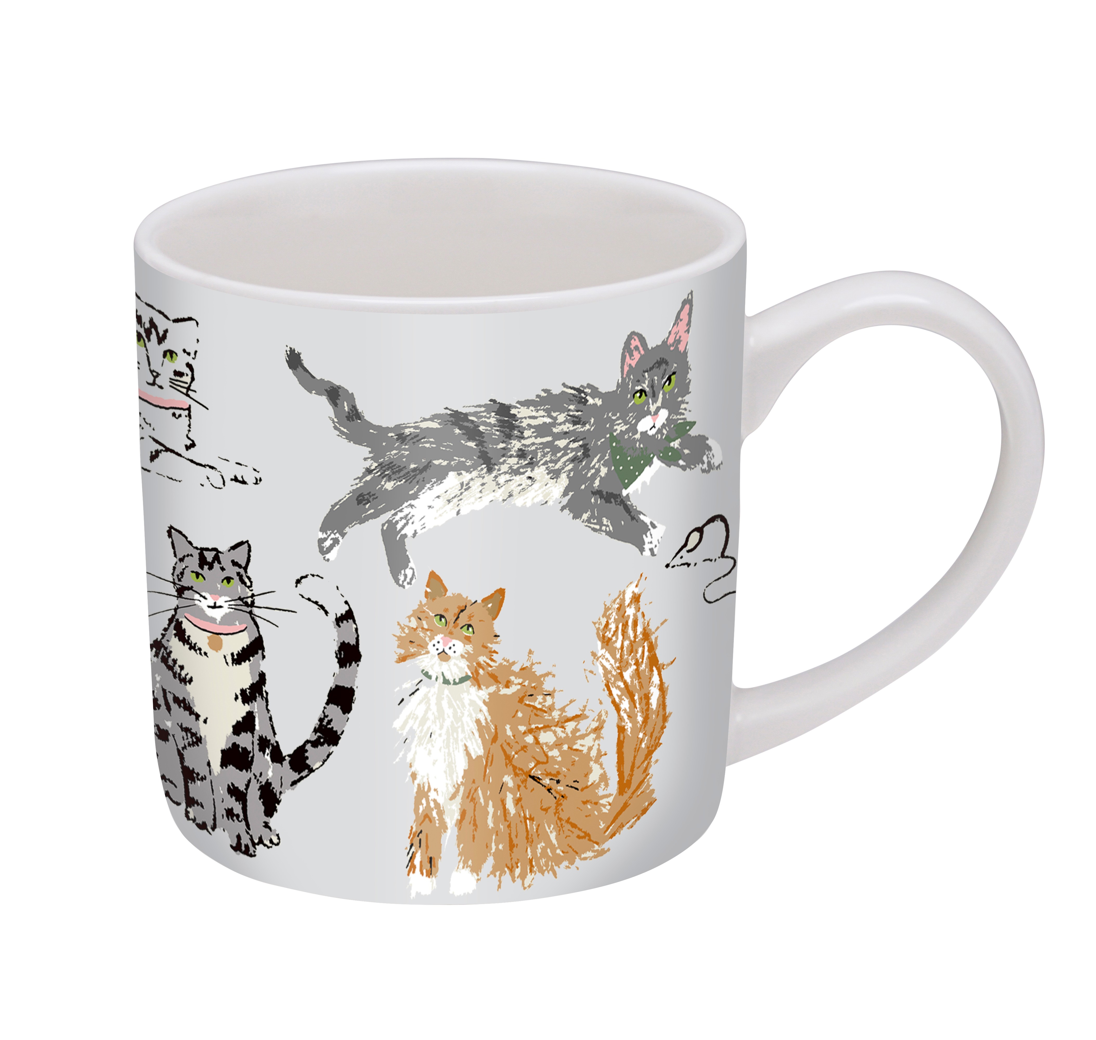 Ulster Weavers Feline Friends Multi China Mug