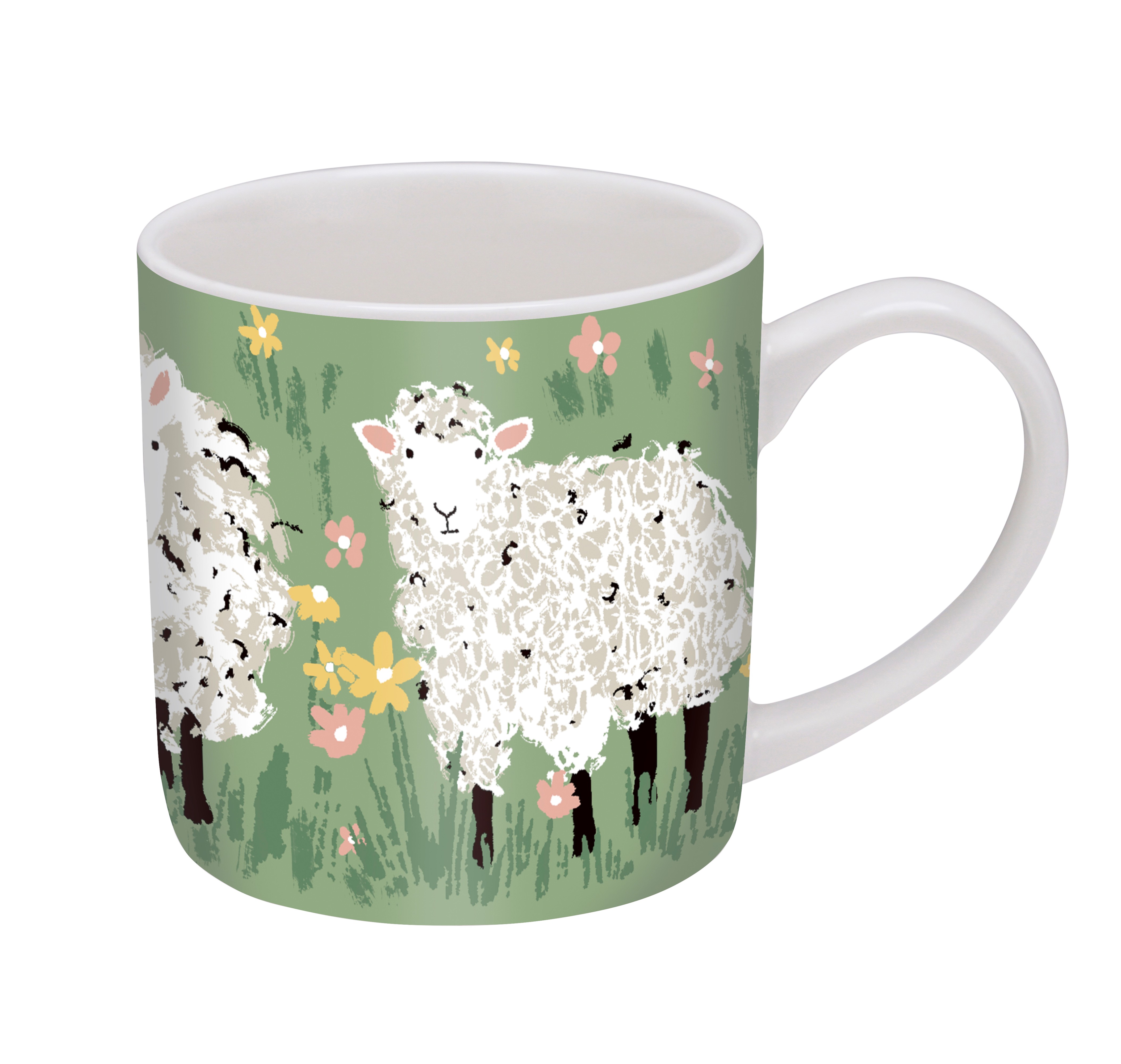 Ulster Weavers Woolly Sheep New Bone China Mug