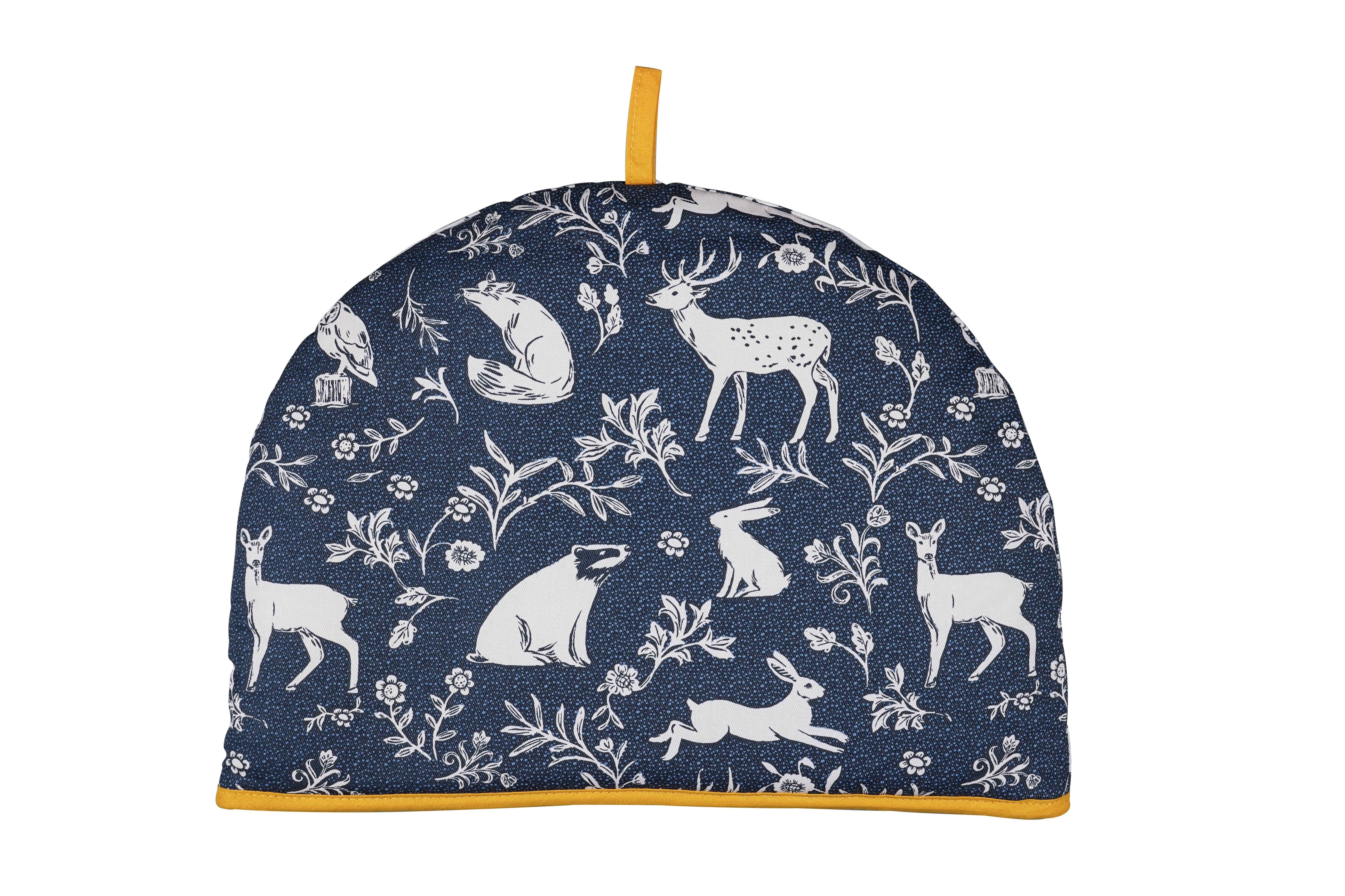 Ulster Weaver's Forest Friends Navy Tea Cozy
