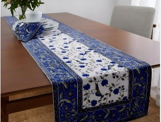 Blue Bird Table Runner