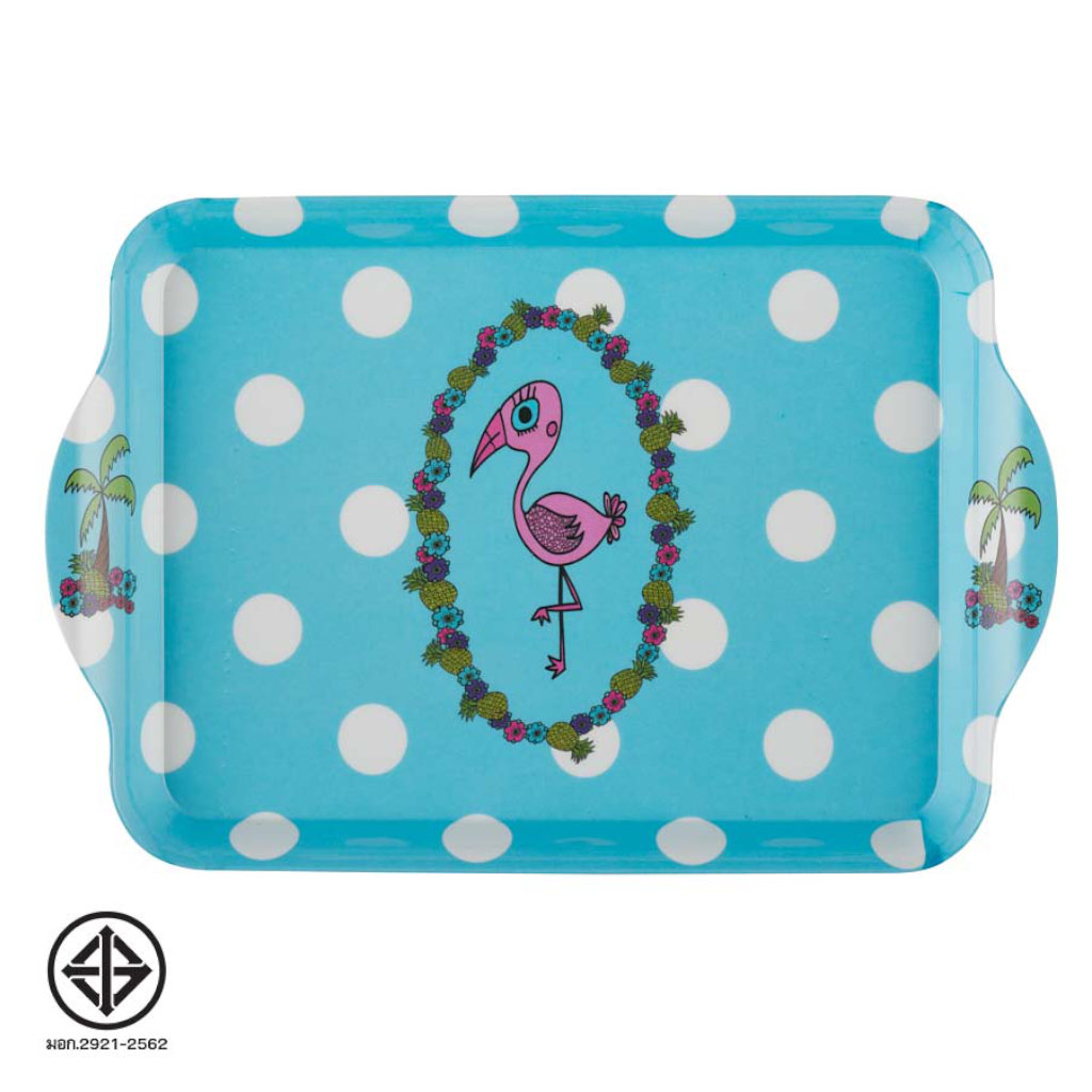 SuperSOSO Pink Flamingo Scatter Tray