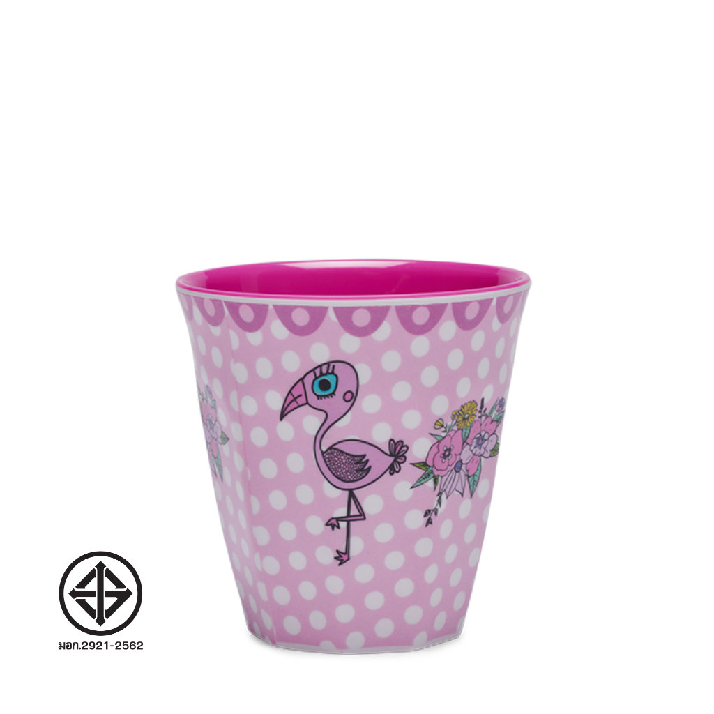 SuperSOSO Pink Flamingo Tumbler (S)