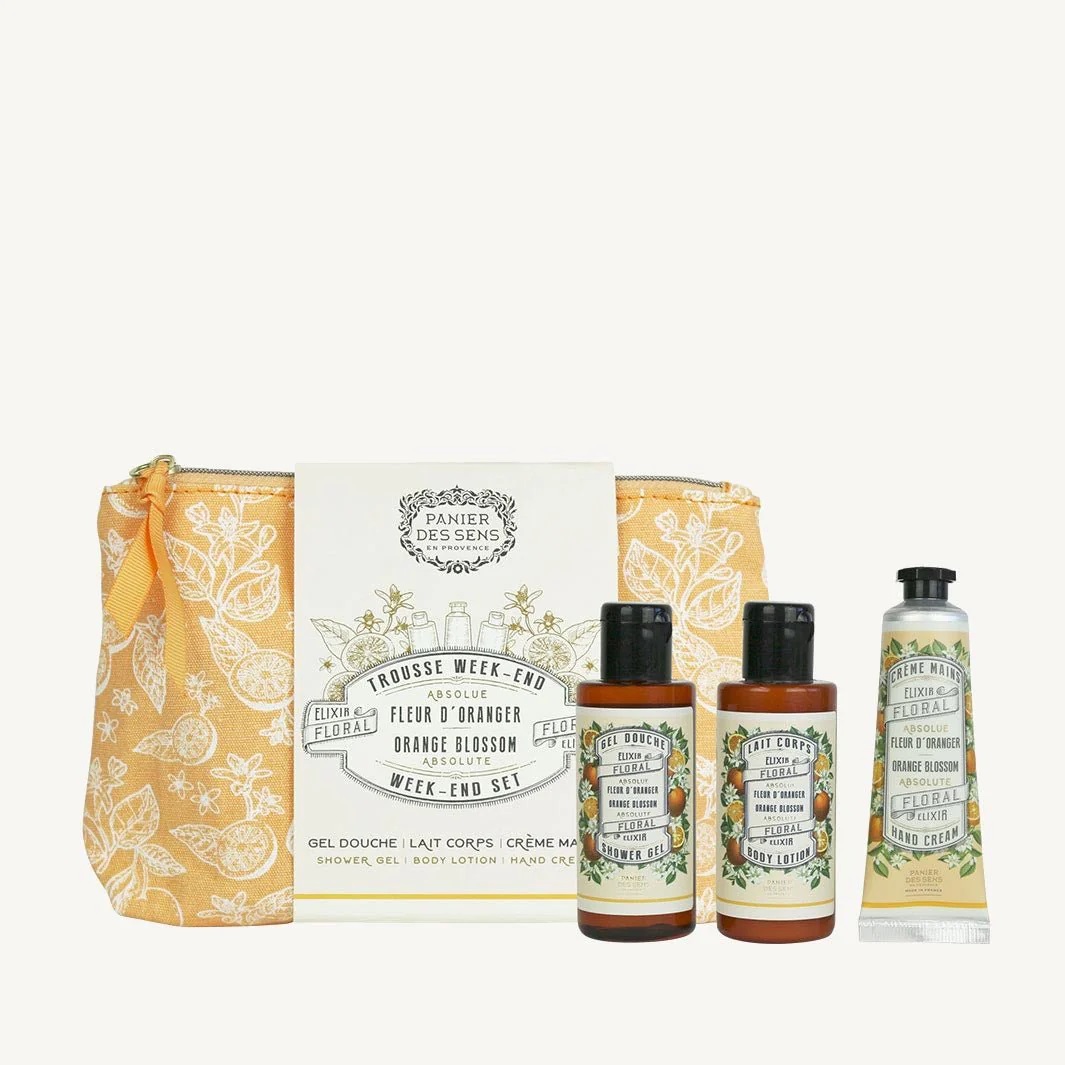 Panier Des Sens Orange Blossom Travel kit