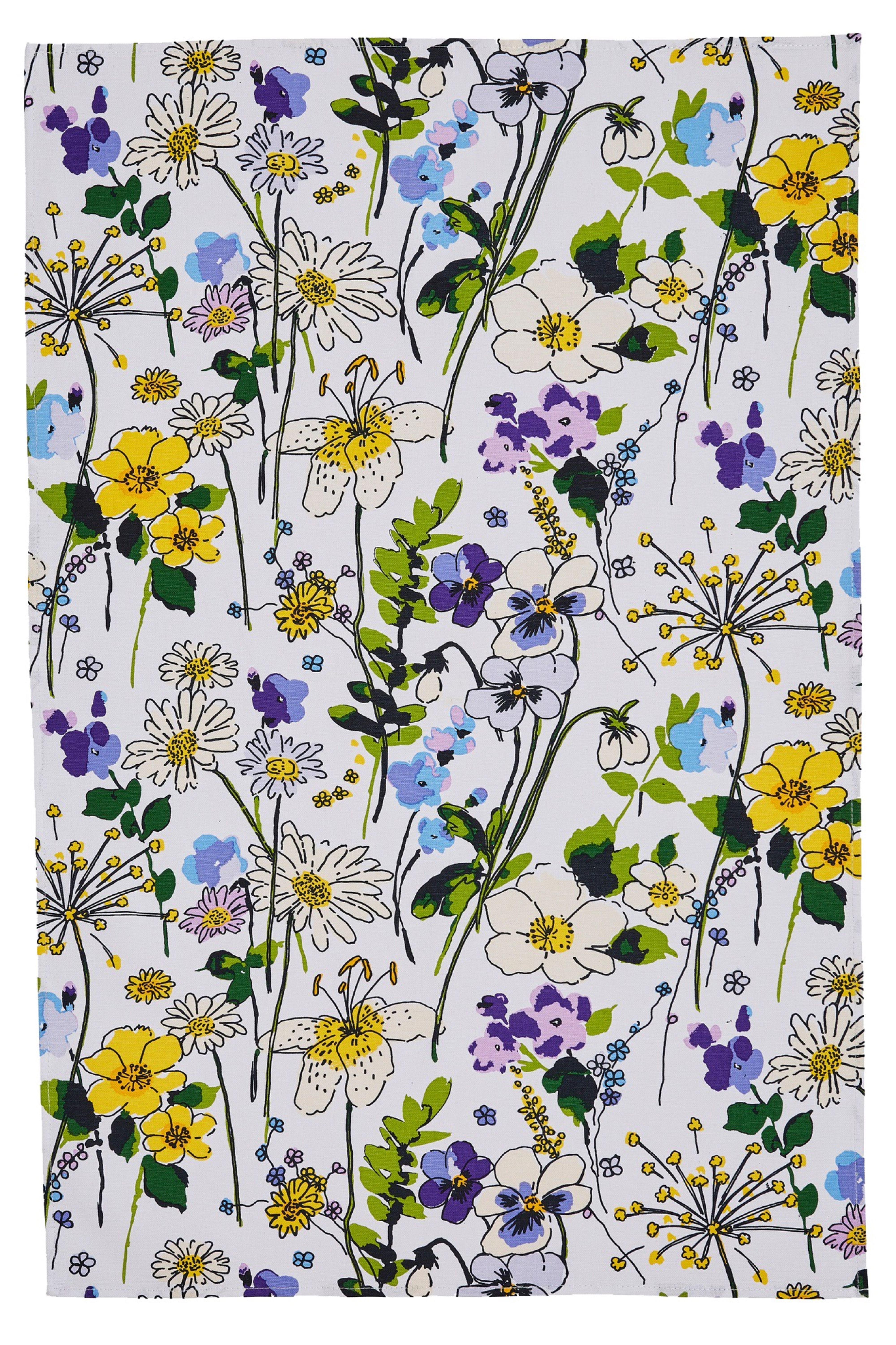 Ulster Weaver's Wildflowers Cotton Tea Towel