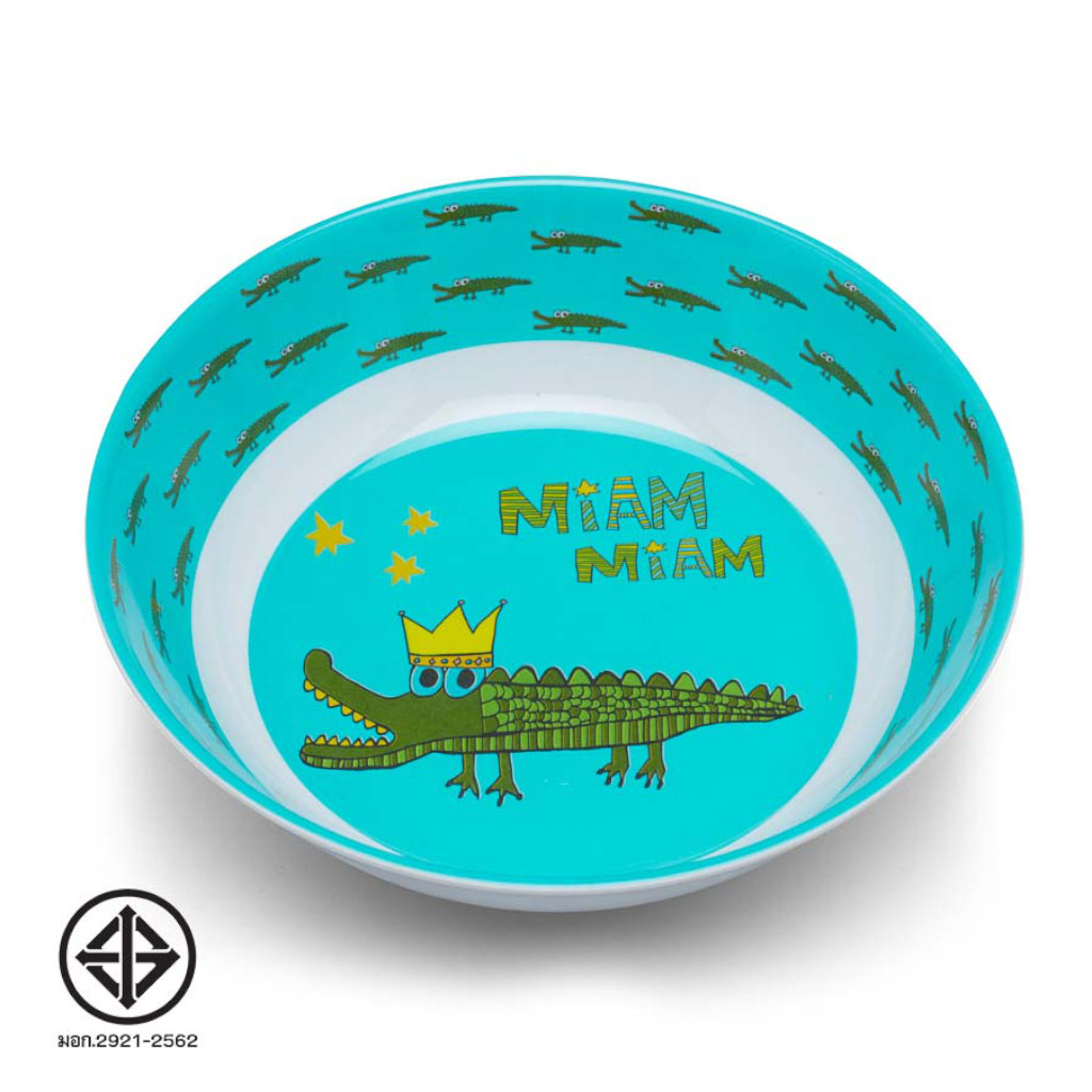 SuperSOSO Croco Deep Plate