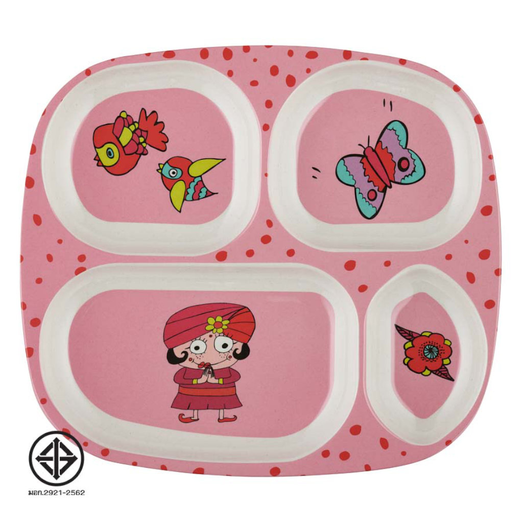 SuperSOSO Madame Maharadja Kids Plate