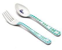 SuperSOSO Crazy Cat Fork & Spoon (M)