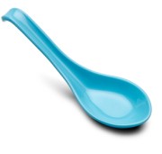 SuperSOSO Blue Soup Spoon