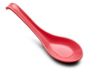 SuperSOSO Red Soup Spoon