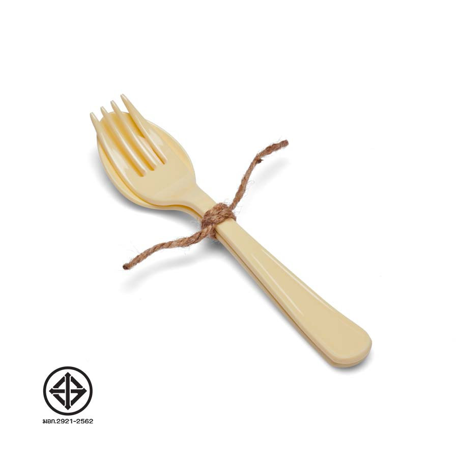 SuperSOSO Yellow Fork & Spoon (M)