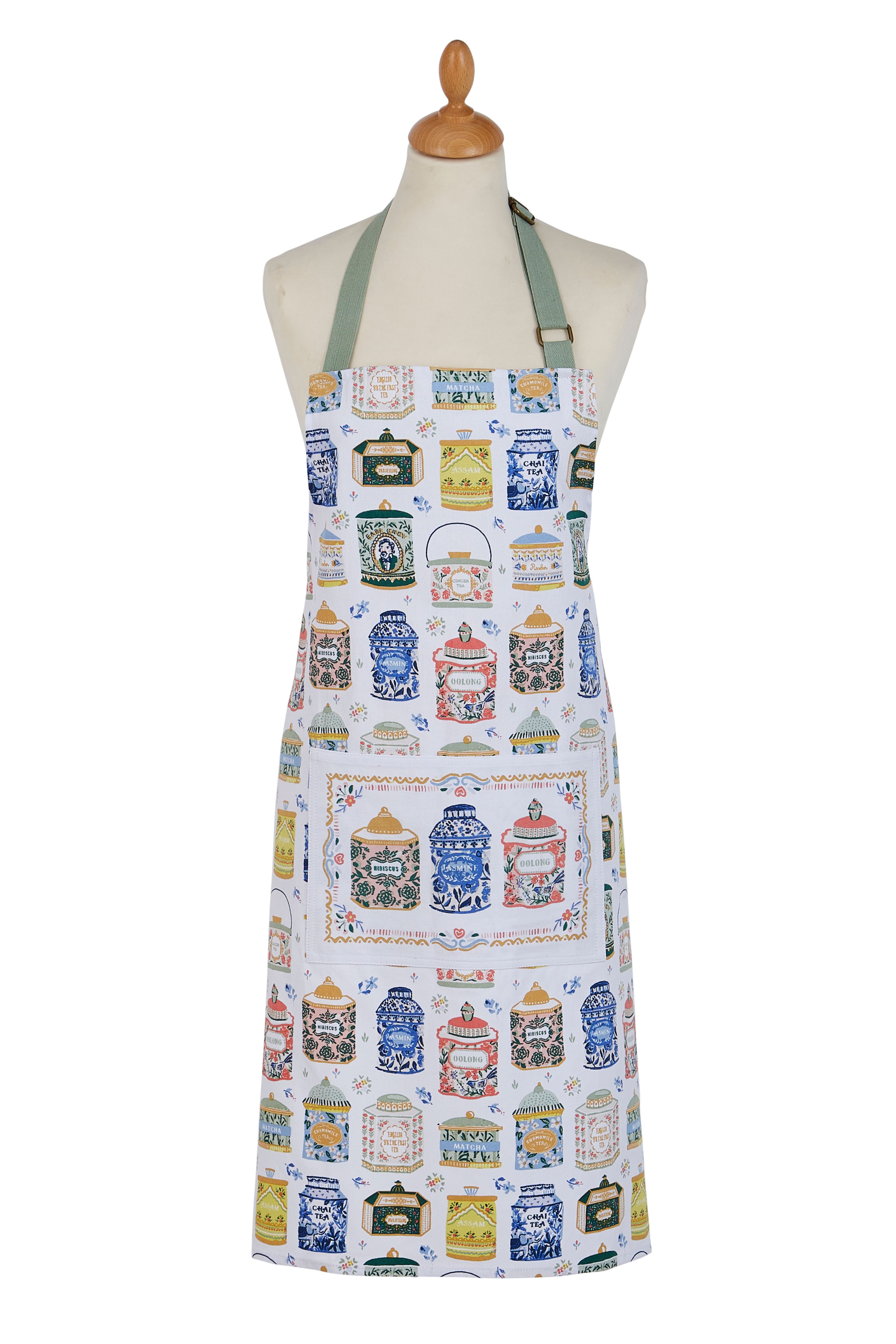 Ulster Weavers Tea Tins Cotton Apron