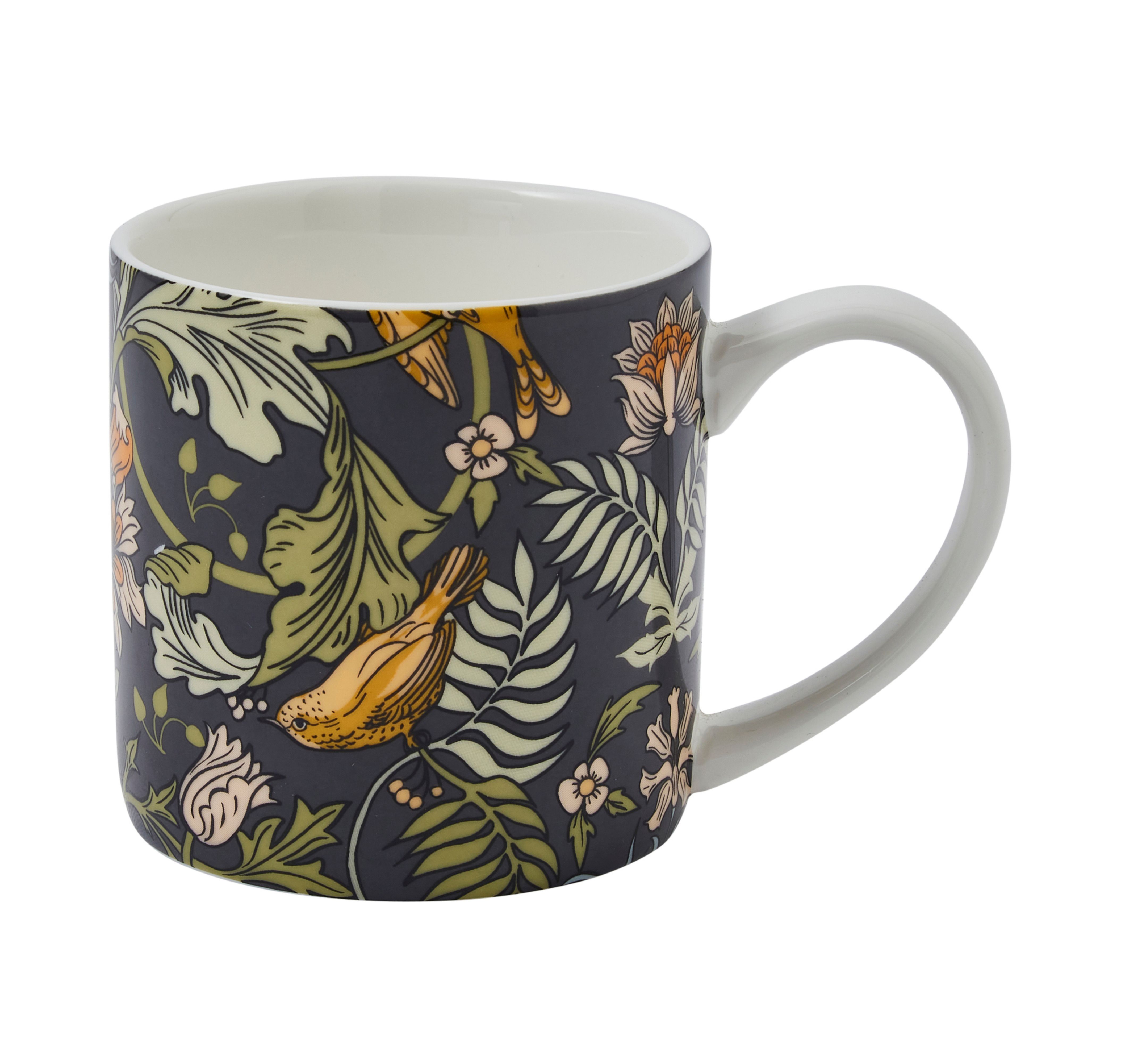 Ulster Weavers Finch & Flower Bone China Mug