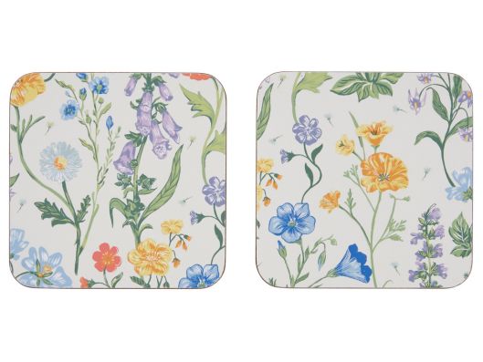 Ulster Weavers Cottage Garden Cork Coasters