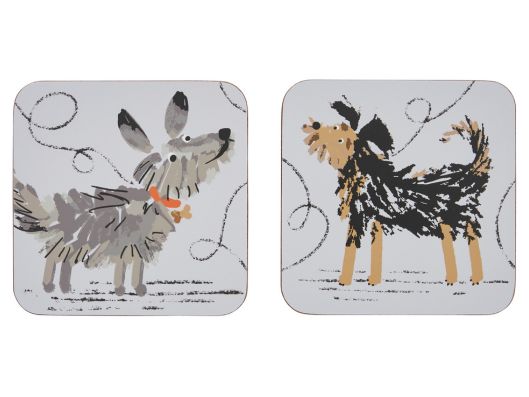 Ulster Weavers Dog Days Cork Coasters