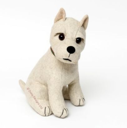 Westie The West Highland Terrier Dog Doorstop