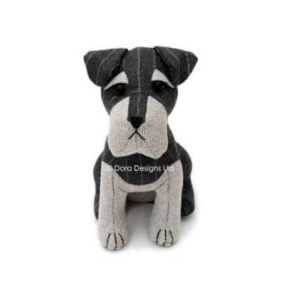 Chester Schnauzer Dog Doorstop