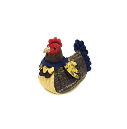 Patchwork Hen Doorstop