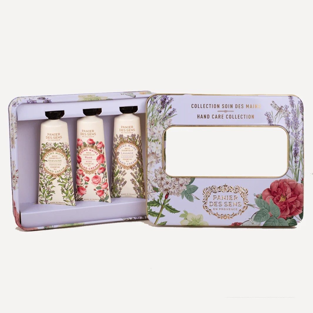 Panier Des Sens Lavender, Rose, Verbena (3x30ML) Hand Care Set