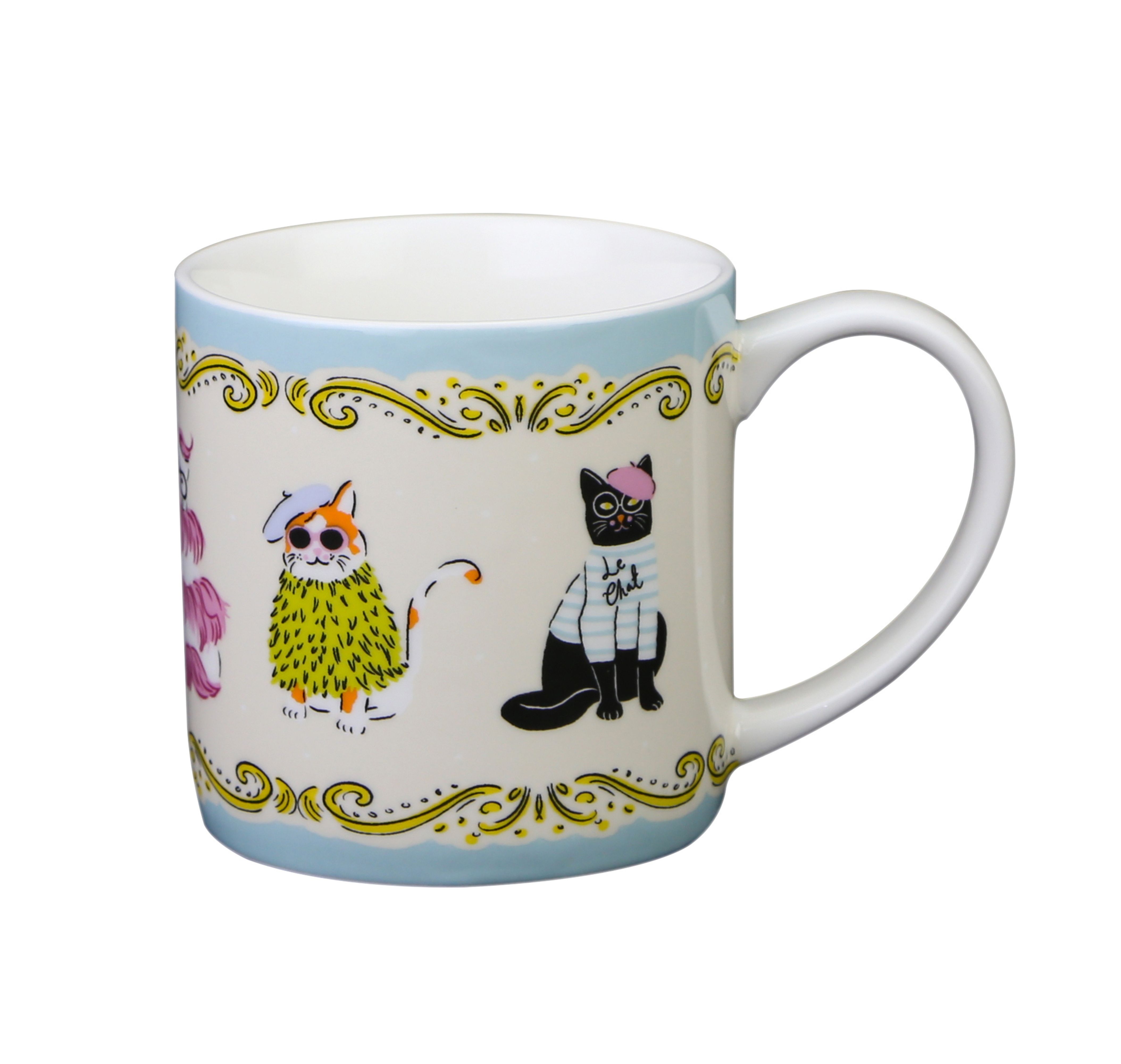 Ulster Weavers Cool Cats Bone China Mug