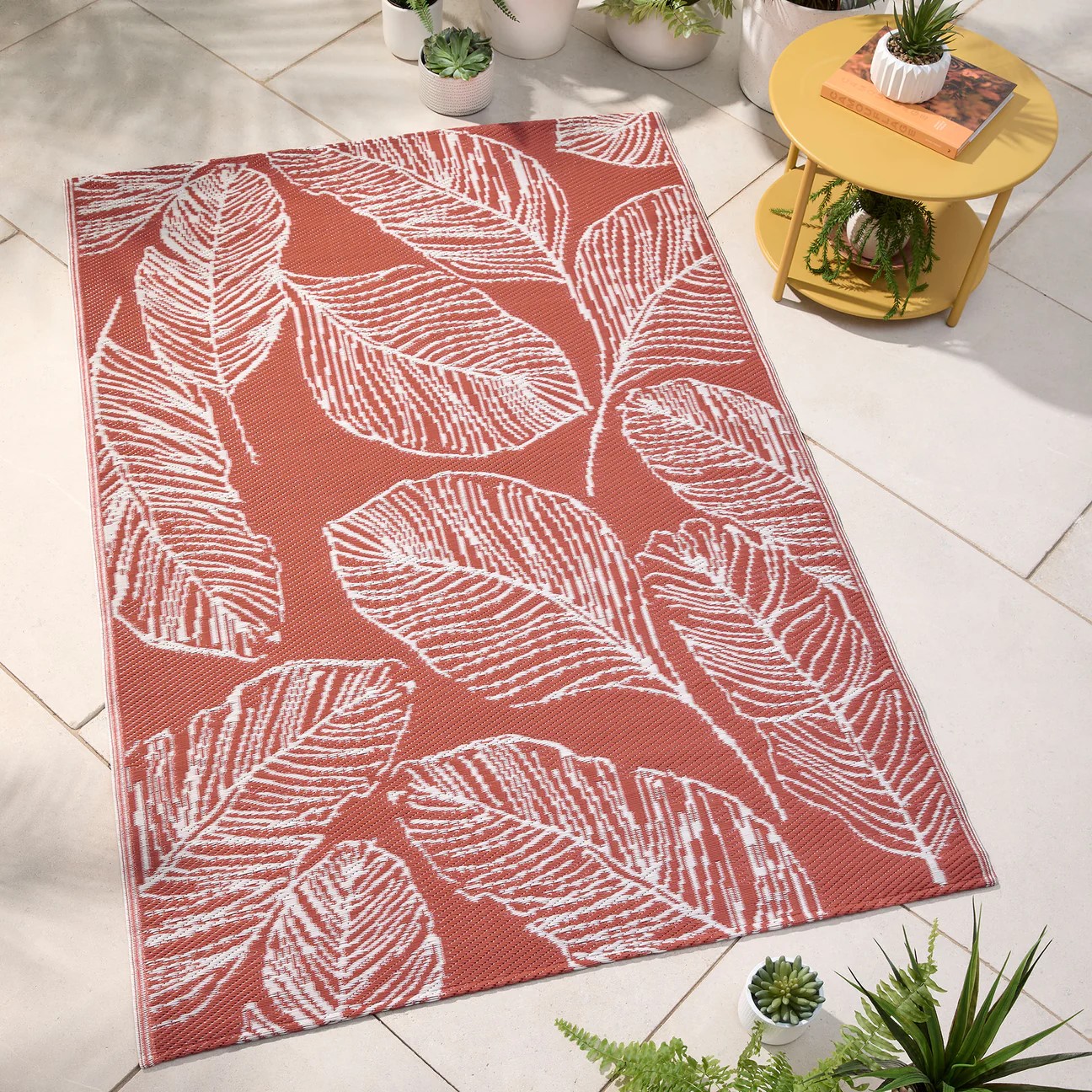 Fusion Matteo Terracotta Outdoor Rug