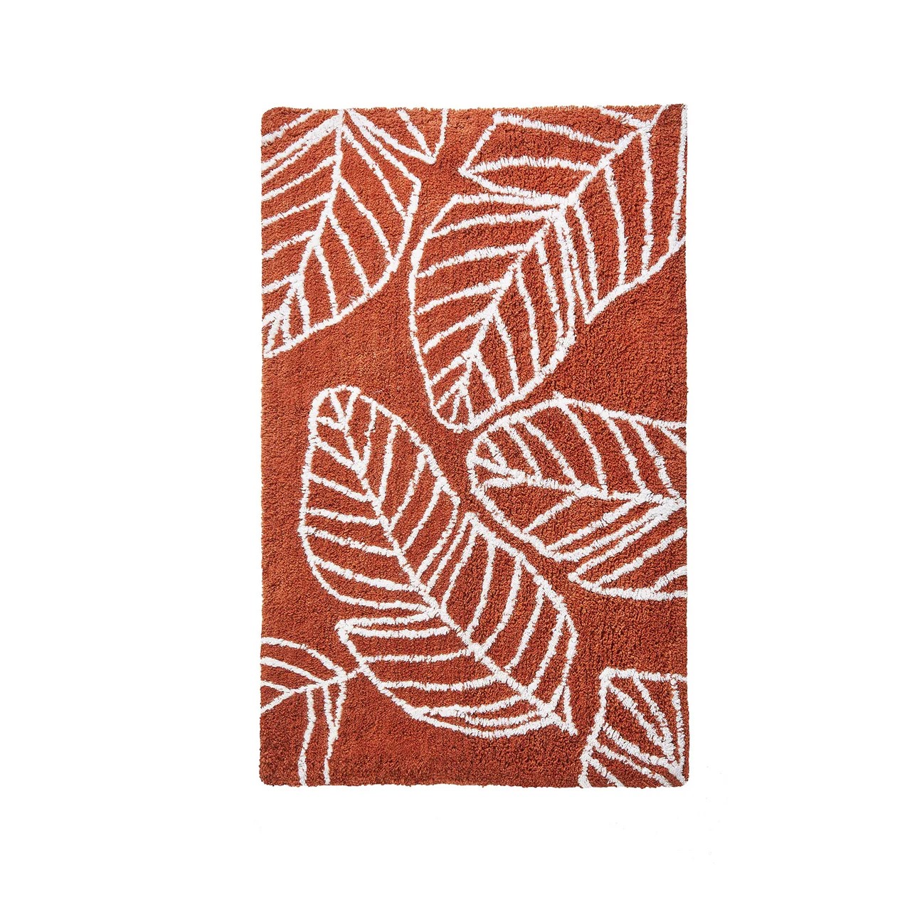 Matteo Bath Mat in Terracotta