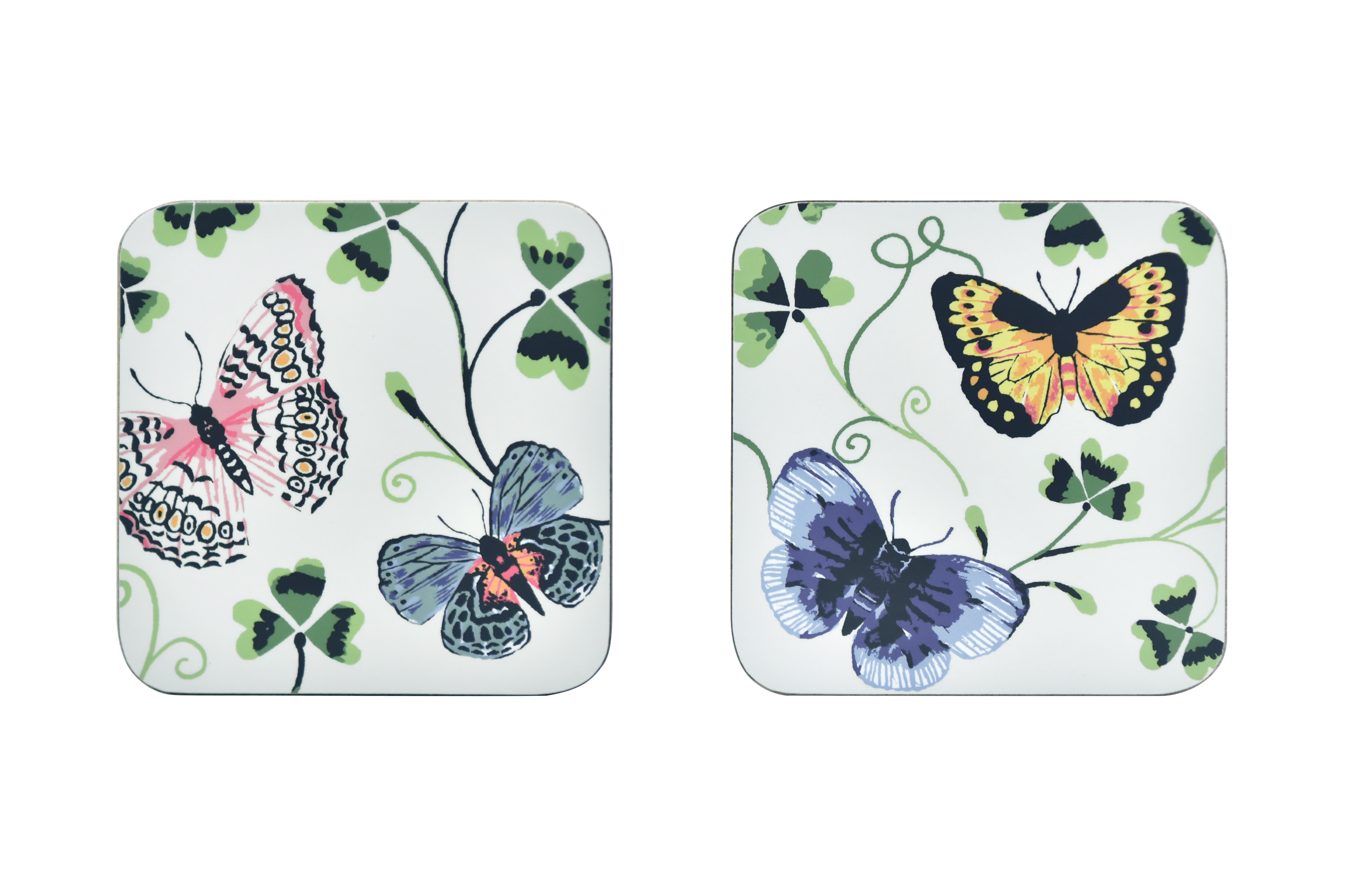 Ulster Weavers Butterfly Grove Cork Coasters
