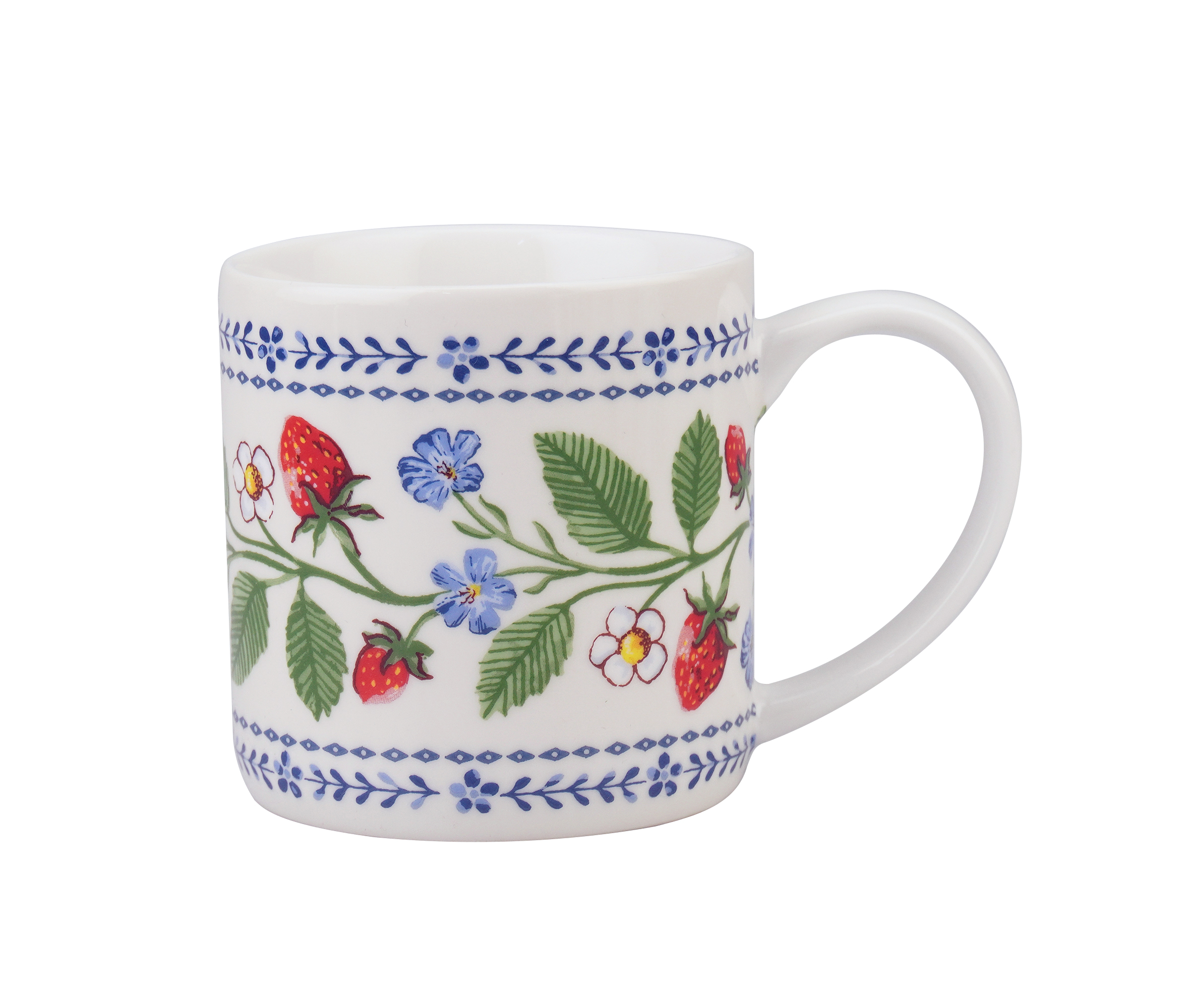 Ulster Weavers Strawberry Patch Bone China Mug