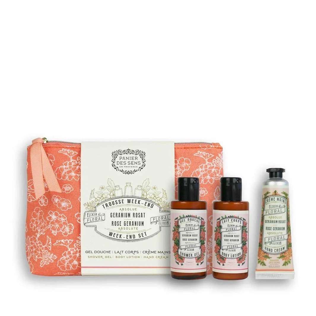 Panier Des Sens Week-End Set Rose Geranium