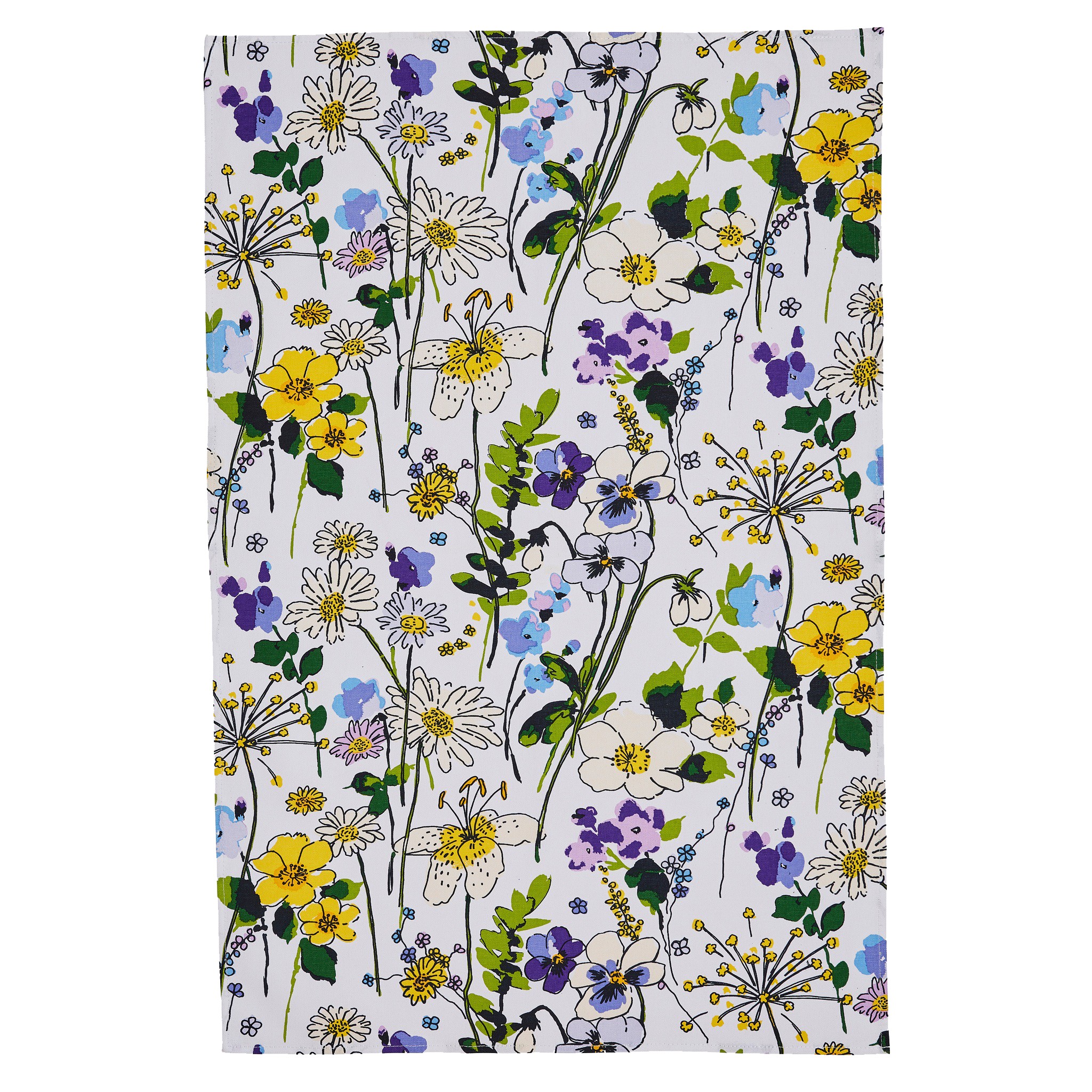 Ulster Weaver's Wildflowers Cotton Tea Towel