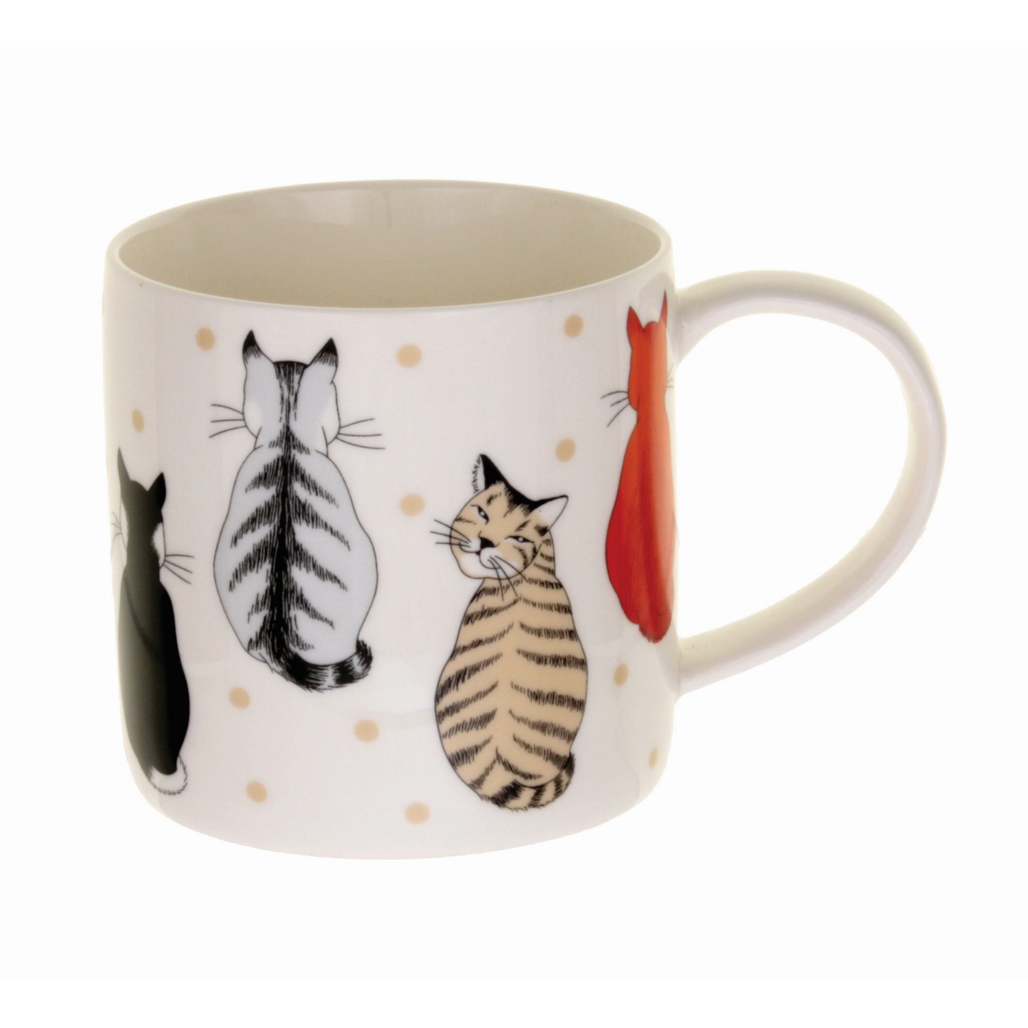 Ulster Weaver's Cats In Waiting Straight Sided Mug