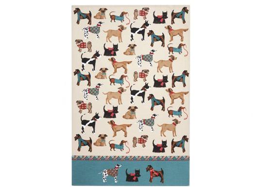 Ulster Weaver's Hound Dog Cotton Tea Towel