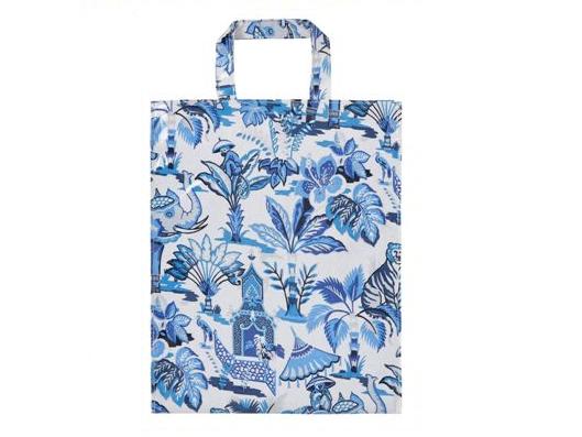 Ulster Weaver's India Blue PVC Medium Bag