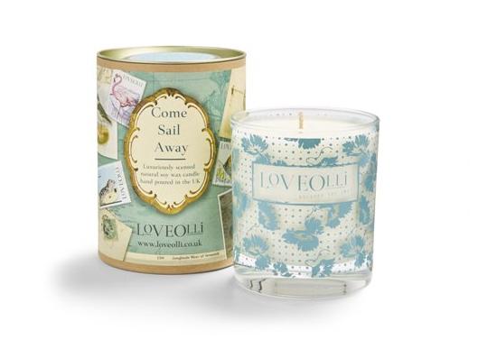 LoveOlli Come Sail Away Scented Candle