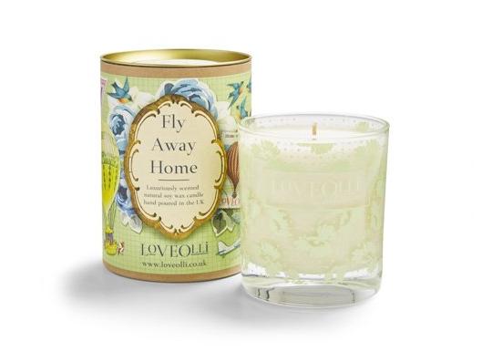 LoveOlli Fly Away Home Scented Candle