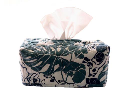 Balizen Orchid Emerald Tissue Box Cover